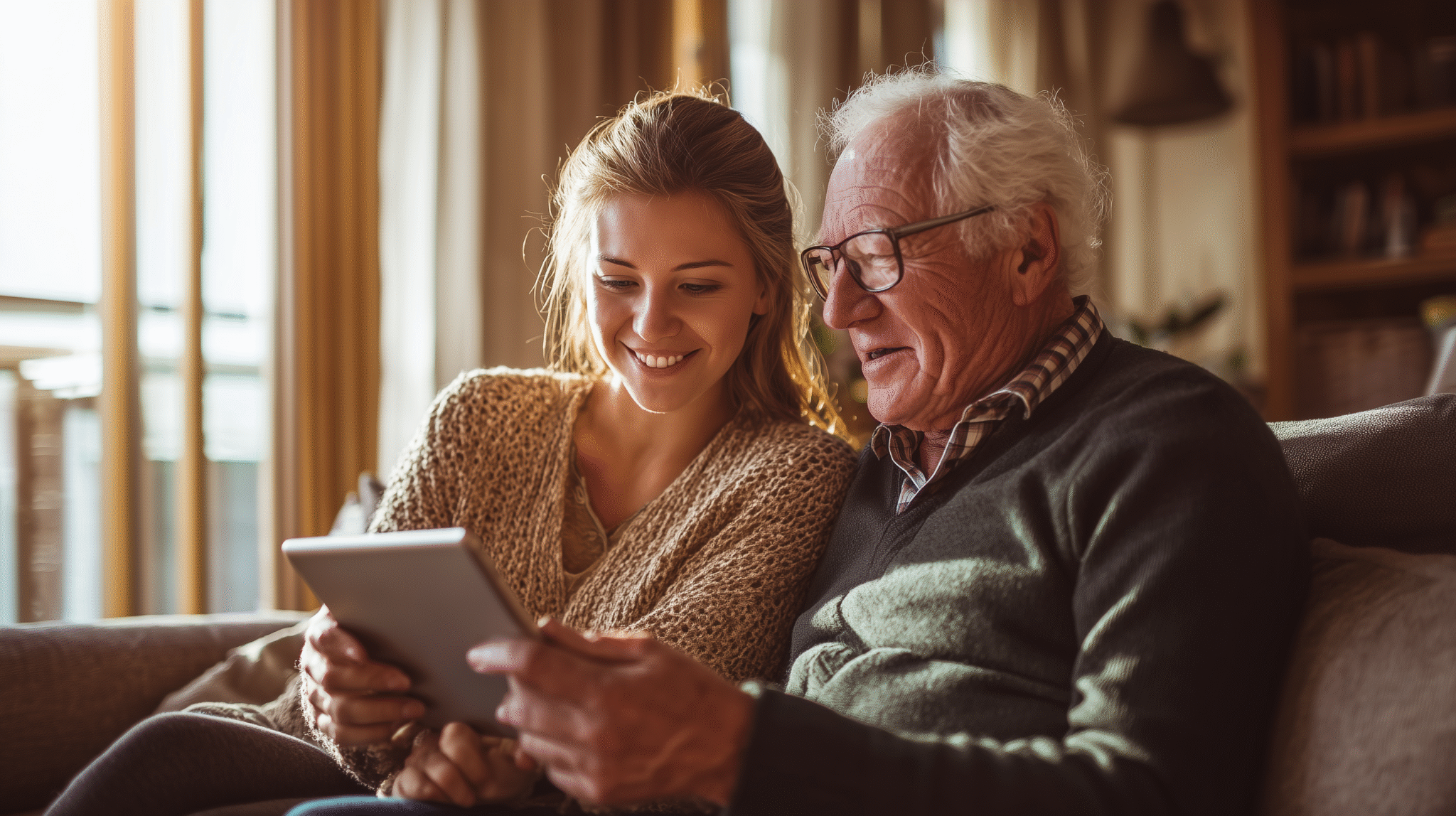 A family connecting to solve technology challenges